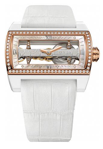 Review Copy Corum Golden Bridge Ti-Bridge Lady Watch 007.129.51/0009 0000